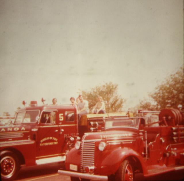 1939 Chevy Engine at Parade in Thorndale in 1976